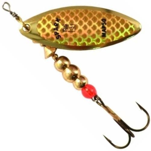 Lingura Rotativa Mapso Spark Iris Oro, Size 1, 4.5g, 5.5cm, 1buc/pac