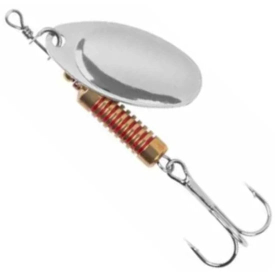 Lingura Rotativa Zebco Demonic, Silver, Size 4, 8g, 1buc/pac
