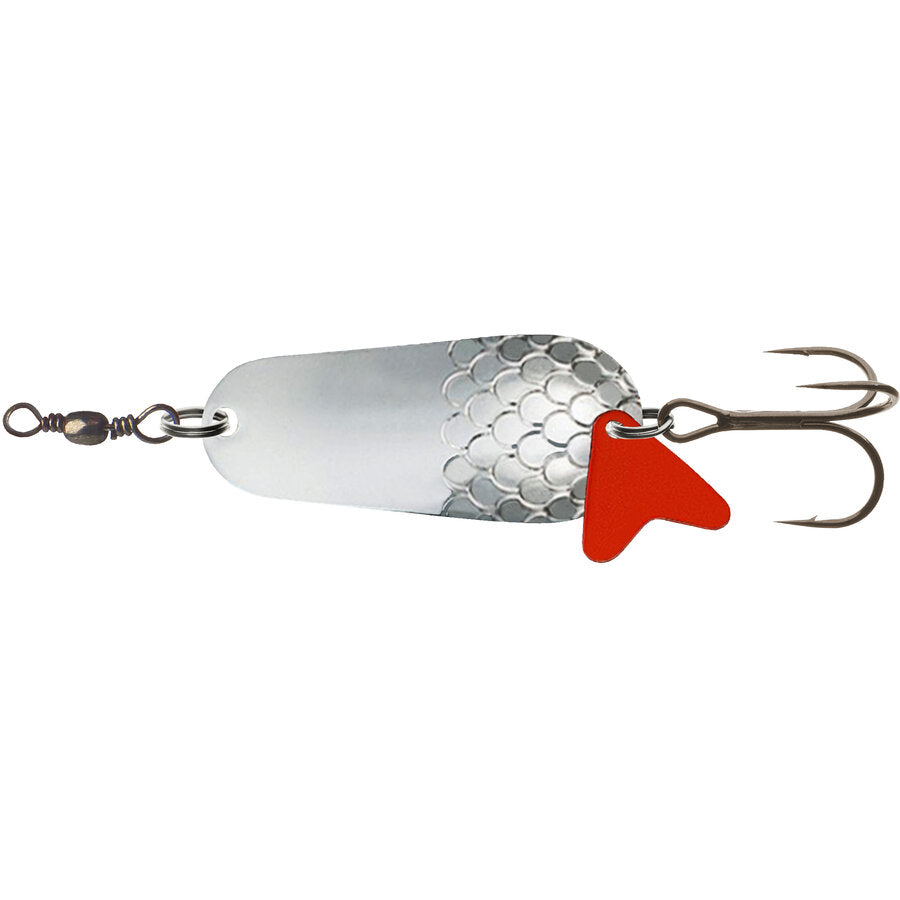 Lingura oscilanta Cormoran Cora Z 5.8cm 22g Silver Chartreuse