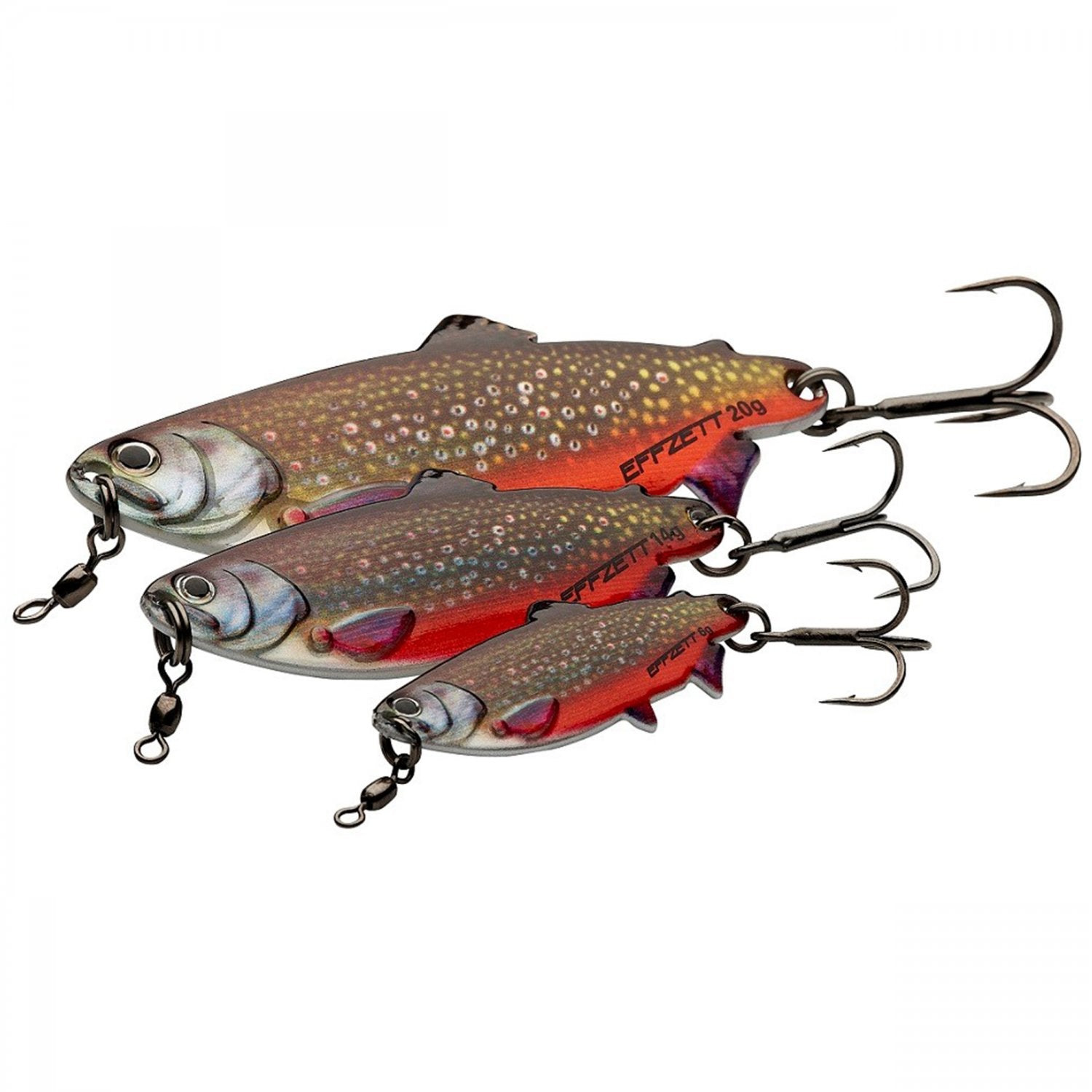 Lingura oscilanta DAM Effzett Trout Spoon 25g Brook Trout