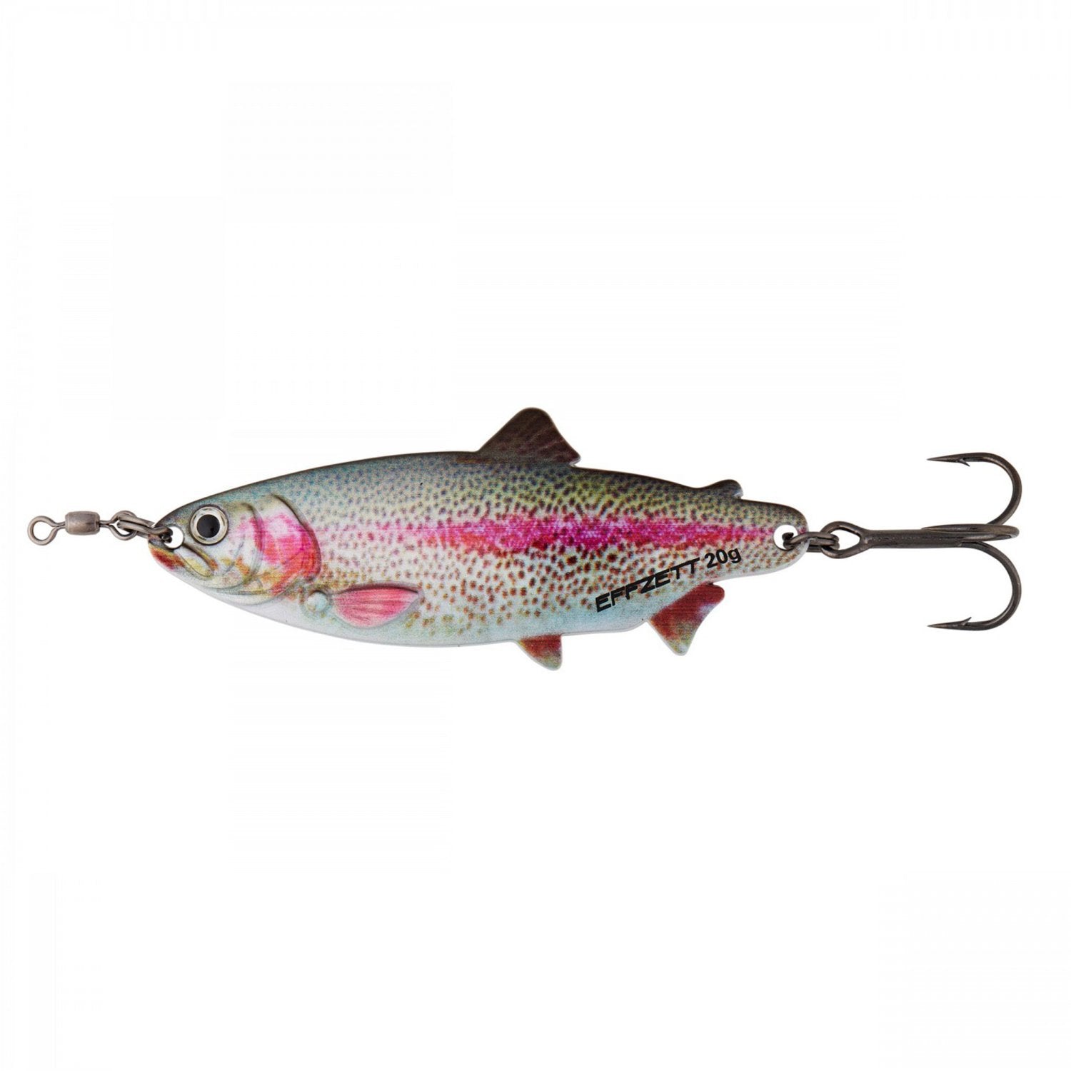 Lingura oscilanta DAM Effzett Trout Spoon 5g Rainbow Trout