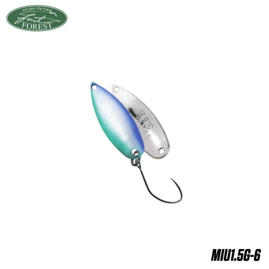 Lingura Oscilanta Forest Miu 1.5g Green Purple