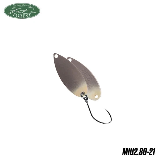 Lingura Oscilanta Forest Miu 2.8g Culoare  21 Marron
