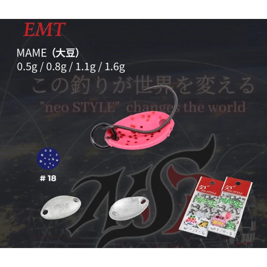 Lingura Oscilanta Neo Style Mame 0.5g 18 Super Navy Lame