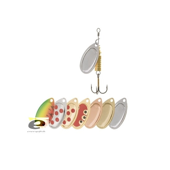 Lingura rotativa EnergoTeam Wizard Classic nr. 3, culoare Silver/Red Dot