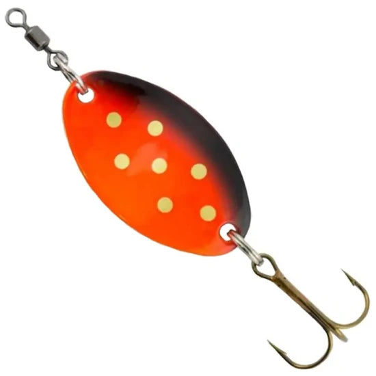 Lingurita Abu Garcia, Lilloringen, 10g, 8.5cm, Copper/orange Dot, 1buc/pac
