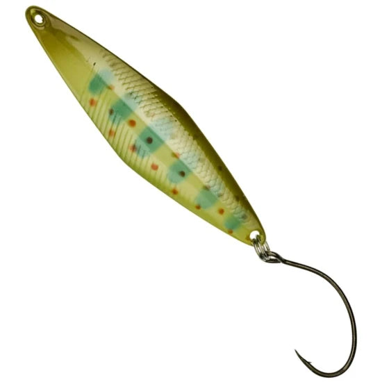 Lingurita Oscilanata Illex Tricoroll Spoon, Truitelle, 14g, 6.8cm, 1buc/pac