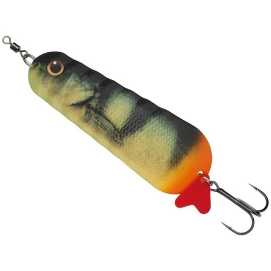 Lingurita Oscilanta Abu Garcia Atom Pro, Fire Perch, 7.5cm, 25g, 1buc/pac