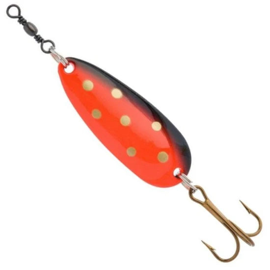 Lingurita Oscilanta Abu Garcia Jazz Spoon, Orange Gold Dot, 10g, 4.5cm, 1buc/pac