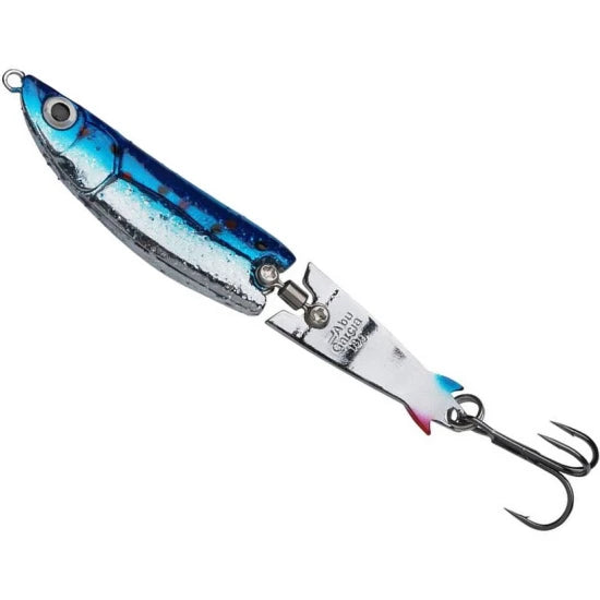 Lingurita Oscilanta Abu Garcia Toby Jointed, Blue Glitter, 14g, 1buc/pac
