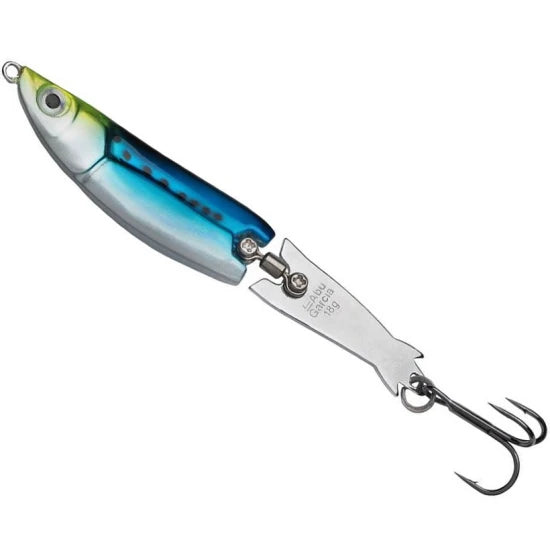 Lingurita Oscilanta Abu Garcia Toby Jointed, Blue Sardine, 14g, 1buc/pac