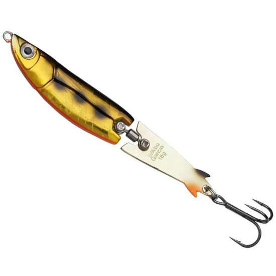 Lingurita Oscilanta Abu Garcia Toby Jointed, Orange Copper Holo, 14g, 1buc/pac