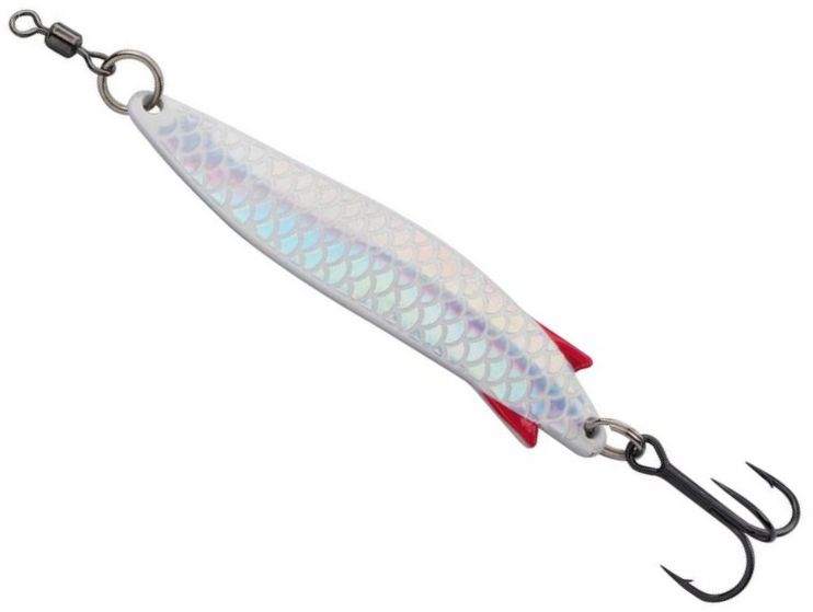 Lingurita Oscilanta Abu Garcia, White Flash, 40g, 9cm