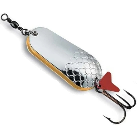 Lingurita Oscilanta Dam Effzett Twin, Silver/gold, 5.5cm, 22g
