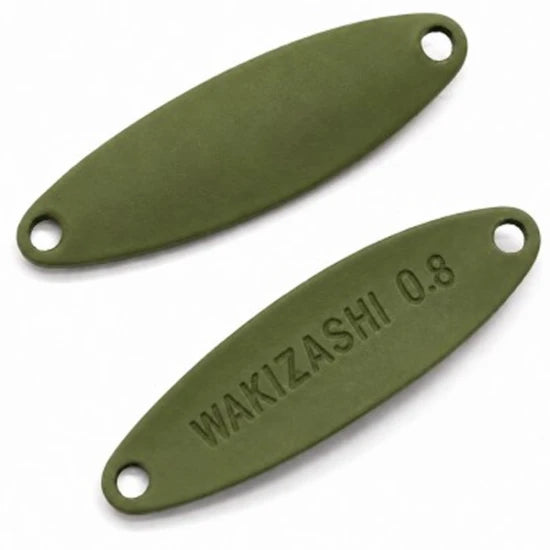 Lingurita Oscilanta I Jet Link, Wakizashi Trout Spoon, 0.5gr, 2.3cm, Kc-8 Green, 1buc/pac