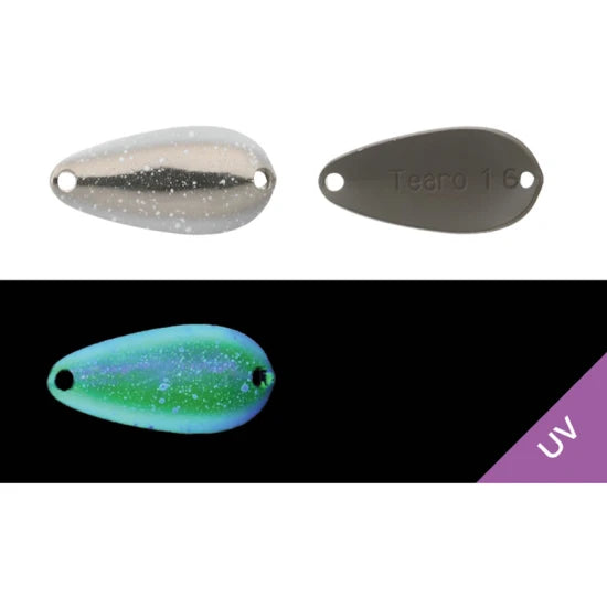Lingurita Oscilanta Jackall Tearo 2.2cm, 1.9g, Yazy Silver White Uv