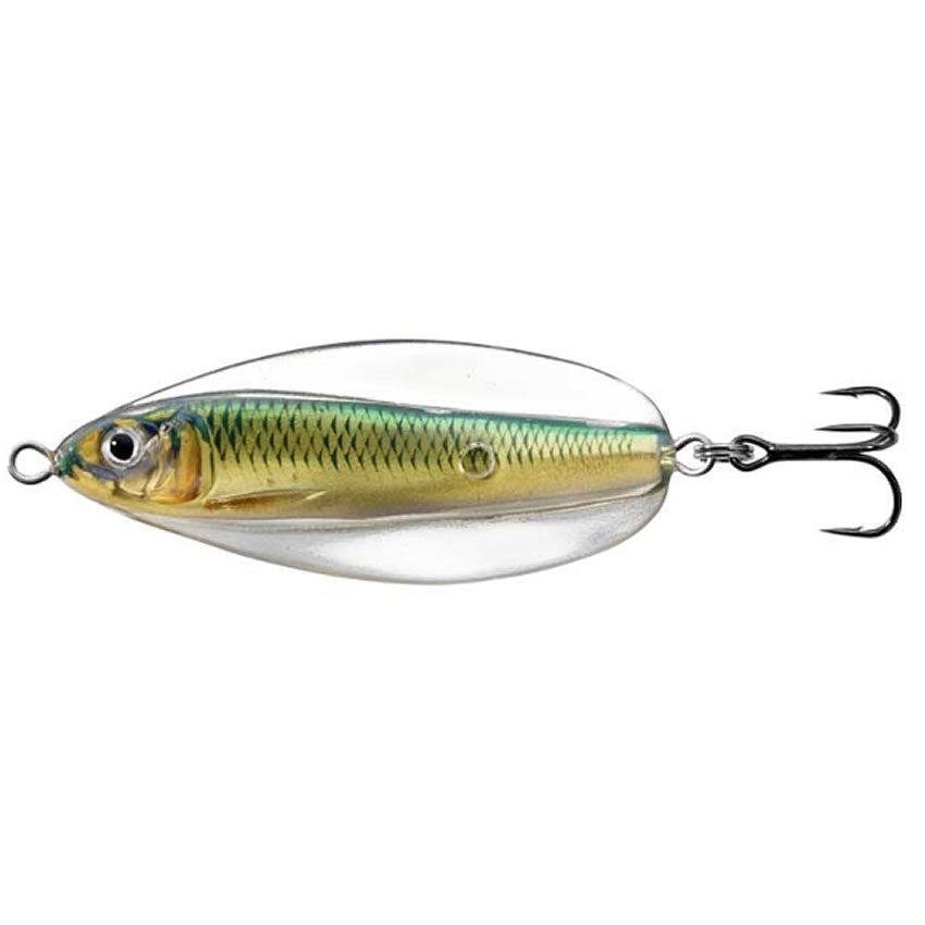 Lingurita Oscilanta Live Target Erratic Shine Sinking, 5.5cm, 11g, Gold / Green