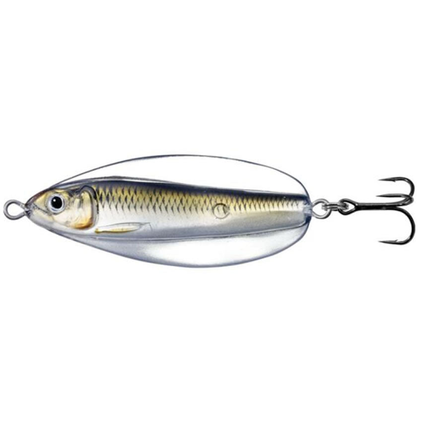 Lingurita Oscilanta Live Target Erratic Shine Sinking, 5.5cm, 11g, Silver / Bronze