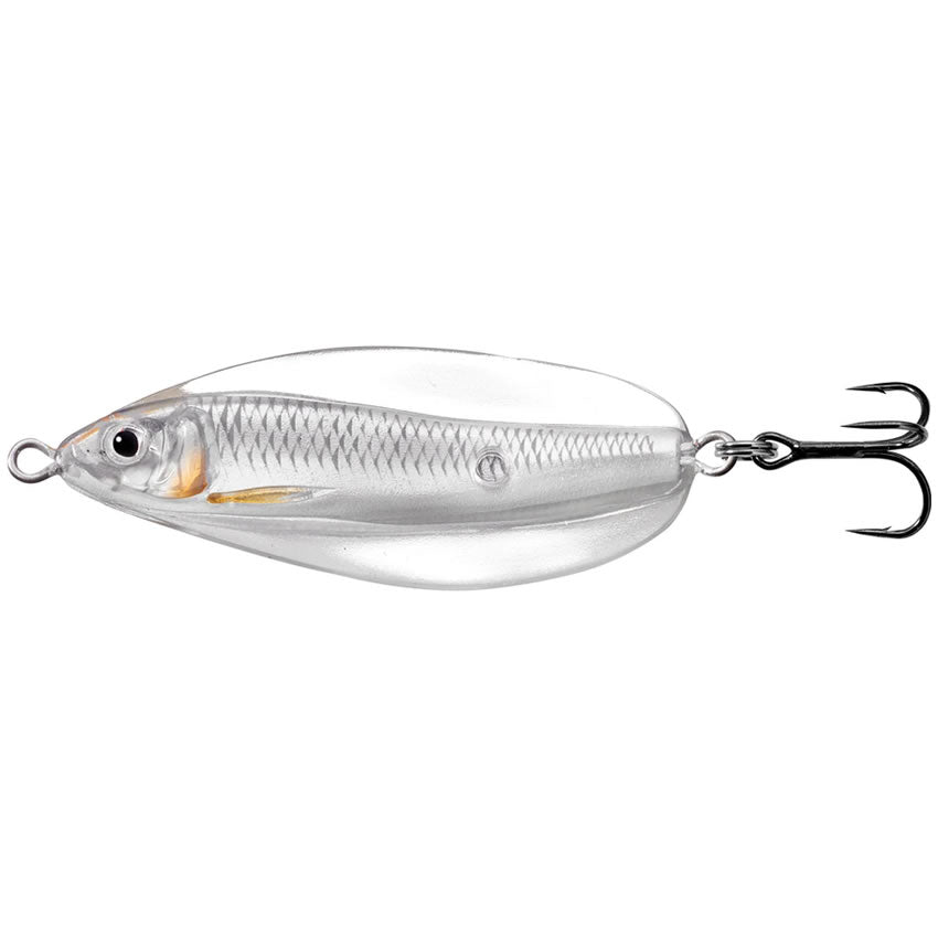 Lingurita Oscilanta Live Target Erratic Shine Sinking, 5.5cm, 11g, Silver / Pearl