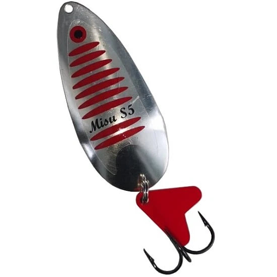 Lingurita Oscilanta Misu S5 Argintata 13g