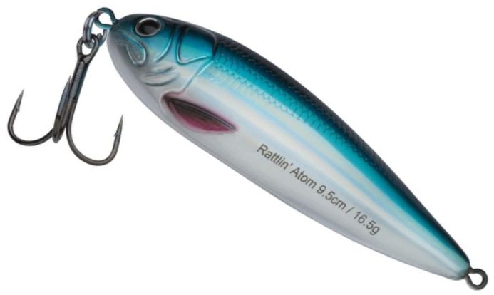 Lingurita Oscilanta Rattlin Abu Garcia Atom, Baltic Herring, 45g, 12cm
