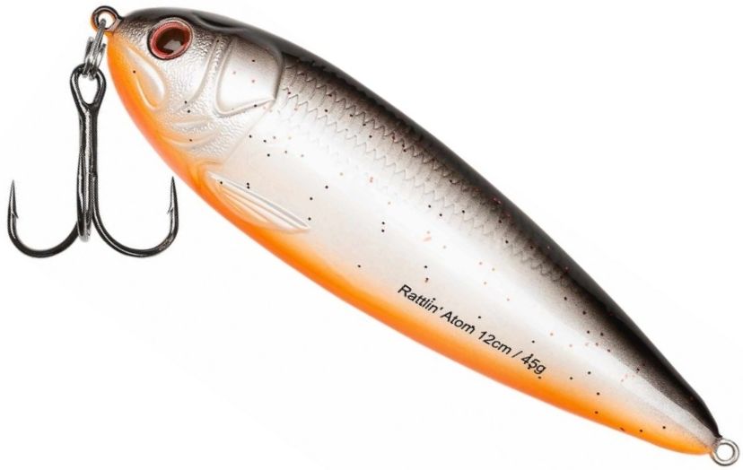 Lingurita Oscilanta Rattlin Abu Garcia Atom, Fegis, 45g, 12cm