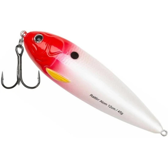 Lingurita Oscilanta Rattlin' Abu Garcia Atom Redhead 12cm 45g