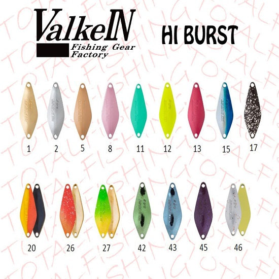 Lingurita Oscilanta Valkein Hi Burst 1.1g 08