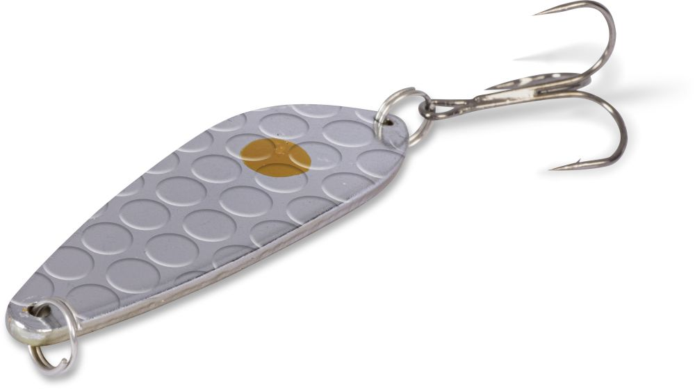 Lingurita Oscilanta Zebco 10g 4,8cm Trophy Z-Slim silver / gold / red sinking