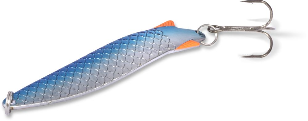 Lingurita Oscilanta Zebco 10g 6,0cm Trophy Z-Spoony silver/blue sinking
