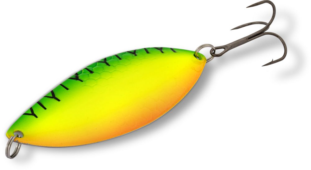 Lingurita Oscilanta Zebco 15g , 8cm Trophy Z-Flat Slim Fire Tiger sinking