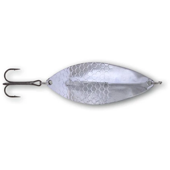 Lingurita Oscilanta Zebco 15g , 8cm Trophy Z-flat Slim Silver Sinking