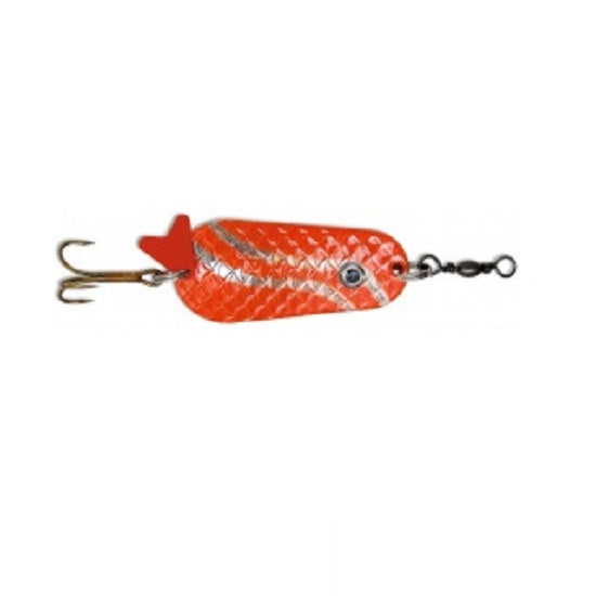 Lingurita Oscilanta Zebco Classic Spoon 22g 9.5cm Red Silver