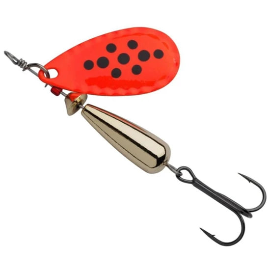 Lingurita Rotativa Abu Garcia Droppen Lf, Culoare Orange, 5.3cm, 12g