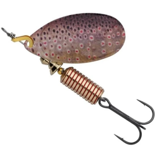 Lingurita Rotativa Abu Garcia Fast Attack Spinner Lf, Brown Trout, 7g, 4cm