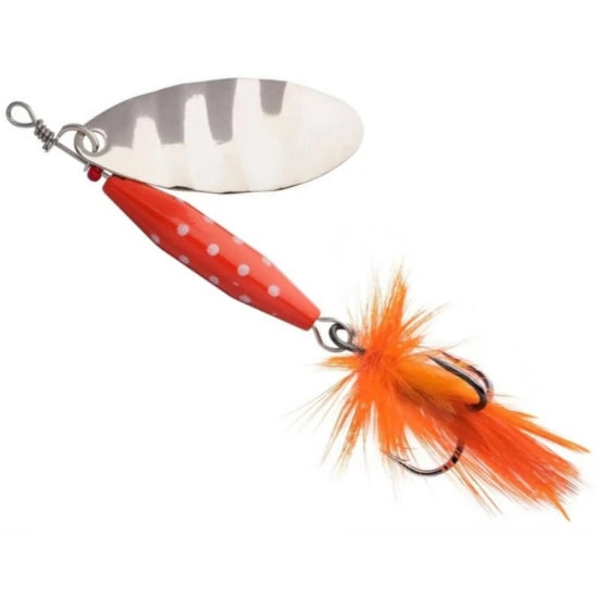Lingurita Rotativa Abu Garcia Reflex Red Lf, Silver, 7g, 4.5cm