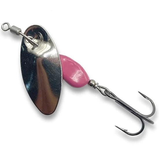 Lingurita Rotativa Berti Axat Pro Nr.1, Nickel / Roz, 4.6g