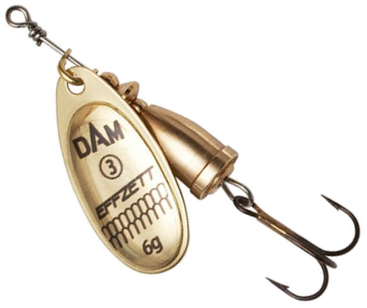 Lingurita Rotativa DAM Effzett Executor Nr.1, Gold, 3g, 1buc/pac