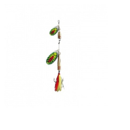 Lingurita Rotativa DAM Effzett Tandem 10 g Dressed Fire Shark