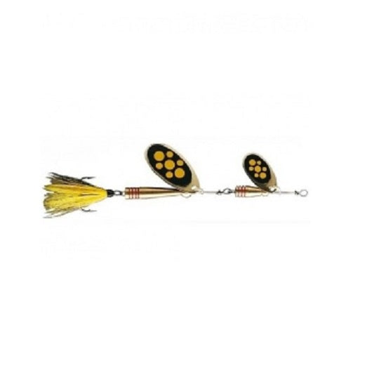Lingurita Rotativa DAM Effzett Tandem 20 g Dressed Blacky