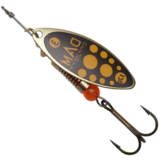 Lingurita Rotativa Dam Standard Spinner, Blacky, Nr.4, 10g, 1buc/pac