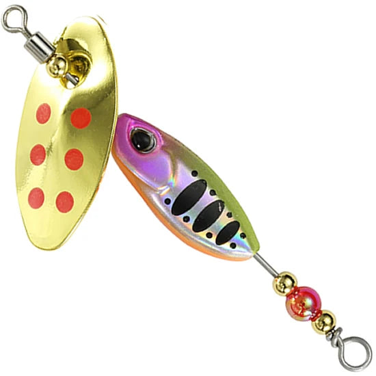 Lingurita Rotativa Duo Spearhead Ryuki Spinner, Ana4076 Pink Clown Yamame, 2cm, 3.5g