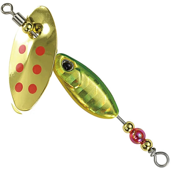 Lingurita Rotativa Duo Spearhead Ryuki Spinner, Pha0055 Green Gold, 2cm, 3.5g