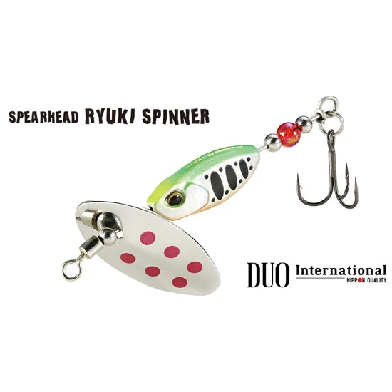 Lingurita Rotativa Duo Spearhead Ryuki Spinner, Psa4026 Red Gold, 2cm, 3.5g