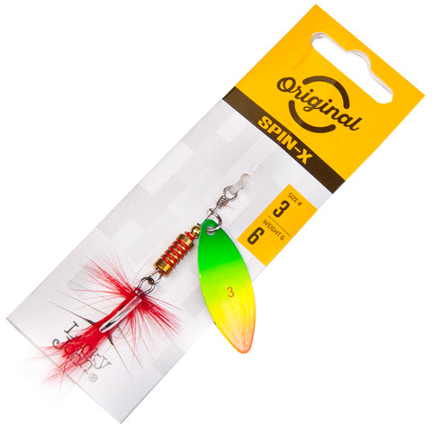 Lingurita Rotativa Lucky John SpinX Long Cul:FT Nr.3 6g