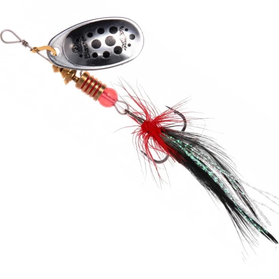 Lingurita Rotativa Mikado Blaster With Tassel 2, Silver / 11, 4g