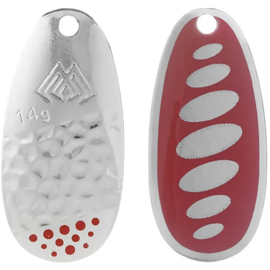 Lingurita Rotativa Mikado Windmill Nr.2, Silver Red, 7g