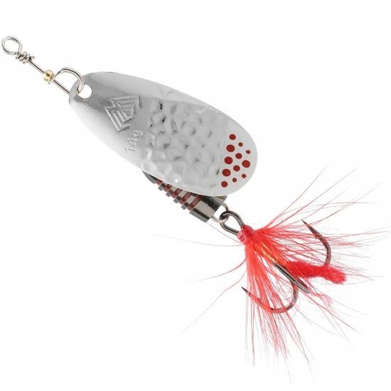 Lingurita Rotativa Mikado Windmill Nr.3, Silver Red, 9g