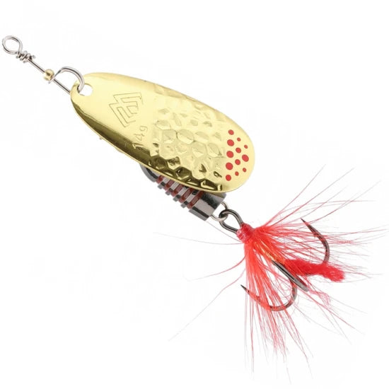 Lingurita Rotativa Mikado Windmill Nr.4, Golden Red, 14g