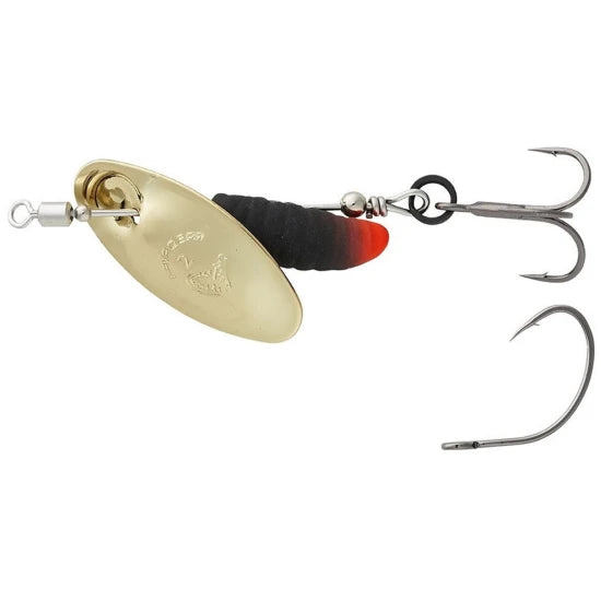 Lingurita Rotativa Savage Gear Spinner Grub, Sinking, Gold Black, Nr.2, 5.8g
